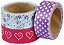 WASHI TAPE ROSE C/ 5 15MMX5M BRW WT0502 - Imagem 3