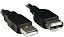 CABO USB EXTENSOR A-MACHO X A-FEMEA 1,8M PLUSCABLE PC-USB1802 - Imagem 2