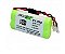 BATERIA TELEFONE S/FIO 2.4V 600MAH 2AAA C/FIO INTELBRAS - Imagem 1