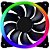 COOLER 120X120X25 12V LED RGB BRAZIL PC BPC-DL1252-A - Imagem 1