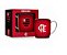 CANECA PORCELANA FLAMENGO 2 360ML BRASFOOT - Imagem 1