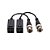 VIDEO BALUN PASSIVO C/RABICHO UNITARIO INTELBRAS VB 501 P 4810038 - Imagem 1