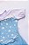 Vestido Infantil Princesa Azul Capa - Imagem 4