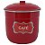 Conjunto Porta Mantimentos com 5 Peças (Kit Mantimentos) - Vermelho - Imagem 6