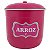 Conjunto Porta Mantimentos com 5 Peças (Kit Mantimentos) - Rosa - Imagem 2