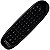 Controle Remoto com Mini Teclado e Mouse Universal Smart TV / PC / TV Box / Playstation / Xbox (Air Mouse) - Imagem 1