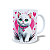 Caneca Cerâmica Personalizada Gato / Gatinho Branco - Modelo 785264 - Imagem 3