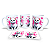Caneca Cerâmica Personalizada Gato / Gatinho Branco - Modelo 785264 - Imagem 1