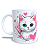 Caneca Cerâmica Personalizada Gato / Gatinho Branco - Modelo 785265 - Imagem 2
