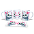 Caneca Cerâmica Personalizada Gato / Gatinho Branco - Modelo 785266 - Imagem 1
