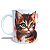 Caneca Cerâmica Personalizada Gato / Gatinho Marrom - Modelo 785292 - Imagem 3