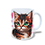 Caneca Cerâmica Personalizada Gato / Gatinho Marrom - Modelo 785292 - Imagem 2