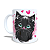 Caneca Cerâmica Personalizada Gato / Gatinho Preto - Modelo 785295 - Imagem 3