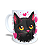 Caneca Cerâmica Personalizada Gato / Gatinho Preto - Modelo 785296 - Imagem 3