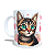 Caneca Cerâmica Personalizada Gato / Gatinho Rajado - Modelo 785298 - Imagem 2
