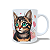 Caneca Cerâmica Personalizada Gato / Gatinho Rajado - Modelo 785298 - Imagem 3