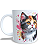 Caneca Cerâmica Personalizada Gato / Gatinho Tricolor - Imagem 3