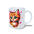 Caneca Cerâmica Personalizada Gato / Gatinho Laranja - Imagem 2