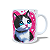 Caneca Cerâmica Personalizada Gato / Gatinho Preto - Imagem 3