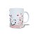 Caneca Cerâmica Personalizada Gato / Gatinho Branco - Imagem 4