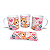Caneca Cerâmica Personalizada Gato / Gatinho Laranja - Imagem 1