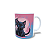 Caneca Cerâmica Personalizada Gato / Gatinho Preto - Imagem 4