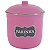Conjunto Porta Mantimentos com 5 Peças (Kit Mantimentos) - Rosa - Imagem 5