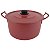 Kit Feijoada de Alumínio 3 Peças com Caldeirão / Panela / Frigideira - Vermelho - Imagem 3