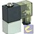 Válvula Direcional 2/2V 1/8" BspxMb8x0.75/Ma5 110 - Compressores Odonto - Chiaperini - Imagem 2