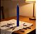 Vela Palito Azul Escuro 18cm kit 10 Unidades - Imagem 4