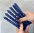 Vela Palito Azul Escuro 18cm kit 10 Unidades - Imagem 5