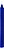 Vela Palito Azul Escuro 18cm kit 10 Unidades - Imagem 3