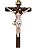 Cruz Crucifixo de Parede 25 x15 cm de Resina - Imagem 1