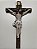Cruz Crucifixo de Parede 25 x15 cm de Resina - Imagem 2