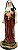 Imagem Escultura Santa Terezinha Menino Jesus 7cm Resina - Imagem 1
