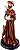 Imagem Escultura São Francisco 20 cm Resina - Imagem 3