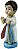 Imagem Jesus Misericordioso Infantil Resina 8cm - Imagem 2