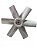 HÉLICE VENTILADOR GA11 1028772546 - ATLAS COPCO - Imagem 1