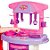 Cozinha Infantil Completa Play Time Cotiplás Rosa - Imagem 2