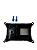 Moldura Interruptor Pisca Alerta Scania 113 -  C/ USB - Imagem 2
