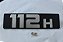 Emblema Lateral Capô 112H - Com presilhas - Imagem 1