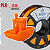Filamento PLA Fluo Laranja 1,75mm 250g PrintaLot - Imagem 2