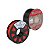 Kit 1 Filamento ABS Vermelho 1,75mm 1 kg Printalot + 1 Filamento ABS Preto 1,75mm 1 Kg PlastAr - Imagem 1