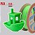 Filamento PLA Fluo Verde 1,75mm 1Kg PrintaLot - Imagem 2