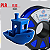 Filamento PLA Fluo Azul 1,75mm 1Kg PrintaLot - Imagem 2