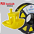 Filamento PLA Translúcido Amarelo 1,75mm 1kg Printalot - Imagem 2
