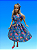 Vestido franzido para Barbie. - Imagem 4
