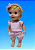 conjunto short e blusa baby alive - Imagem 2