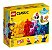 Lego Classic Blocos Transparentes 11013 + Base Azul 10714 - Imagem 2
