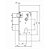 Fechadura de Banheiro Preto Fosco Roseta Quadrada Mgm - Imagem 3